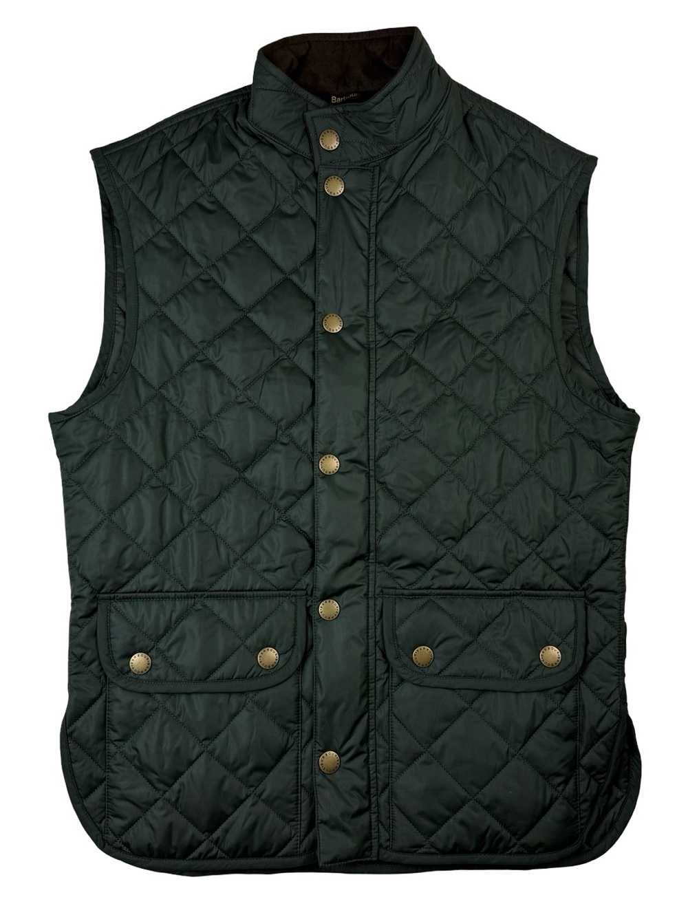 Barbour Lowerdale Gilet Quilted Vest Green Full Zip Men's M G010042GN71